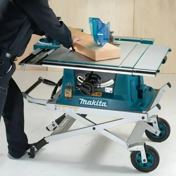 Makita (10″) pöytäsaha jalustalla M-MLT100