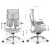 Ensiluokkainen ergonominen toimistotuoli jalkatuella - Image 6